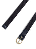 Tommy Hilfiger braided belt dark blue, imported from the UK