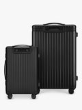 Carl Friedrik hard-sided polycarbonate luggage set with TSA lock, UK version
