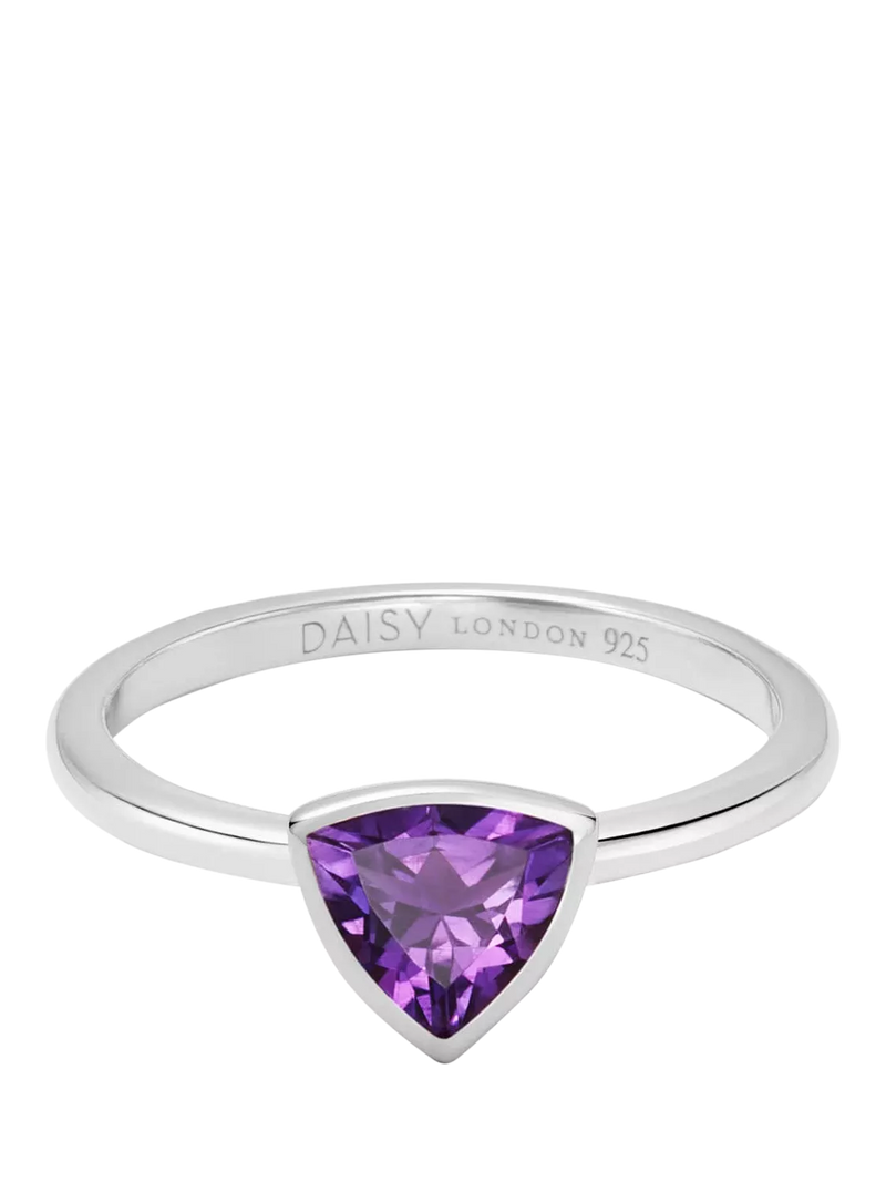 Daisy London Amethyst Birthstone Ring