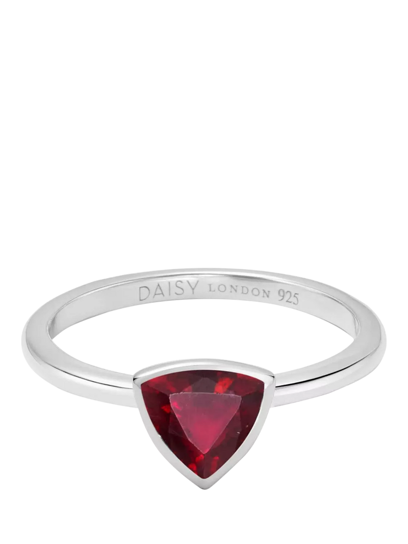 Daisy London Ruby Birthstone Ring