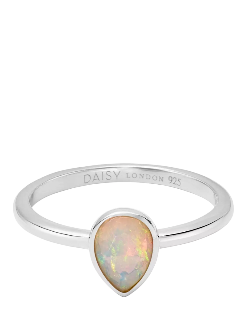 Daisy London Blue Topaz Birthstone Ring