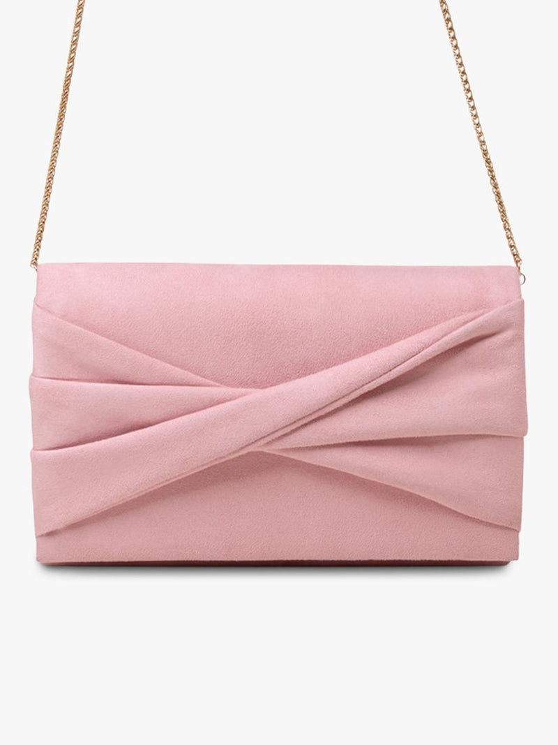 Paradox London Deloria clutch bag, matte finish, imported from the UK