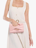 Paradox London Deloria clutch bag, matte finish, imported from the UK