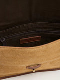 Celtic & Co. sand suede crossbody bag UK version