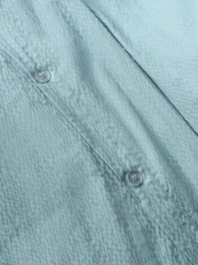 John Lewis cotton seersucker duvet cover set double, imported from the UK