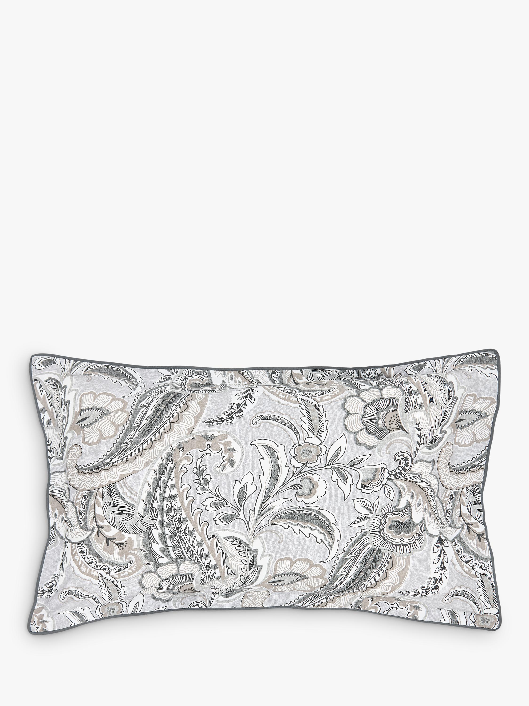 Bedeck of Belfast Kotana duvet cover set charcoal silver double (British brand)