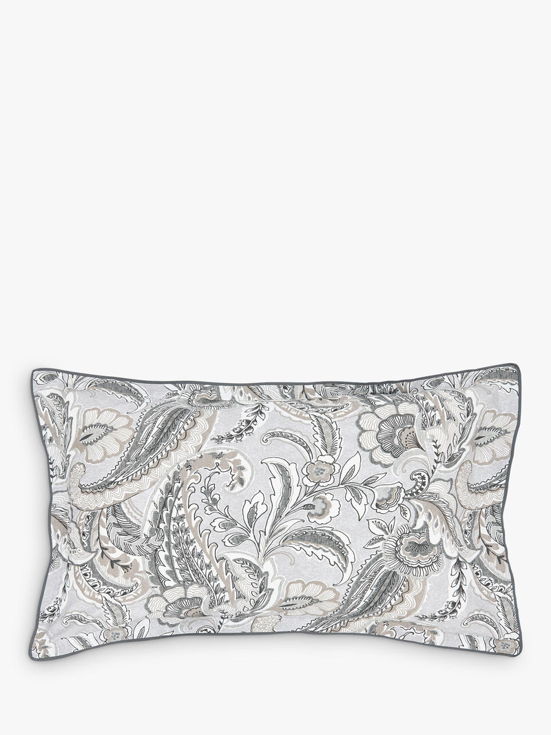 Bedeck of Belfast Kotana duvet cover set charcoal silver double (British brand)