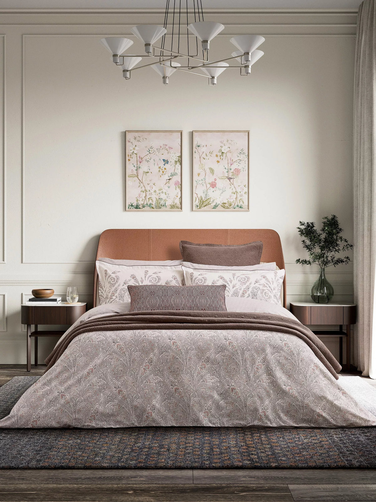 Bedeck of Belfast Umma pink duvet cover set double - UK version