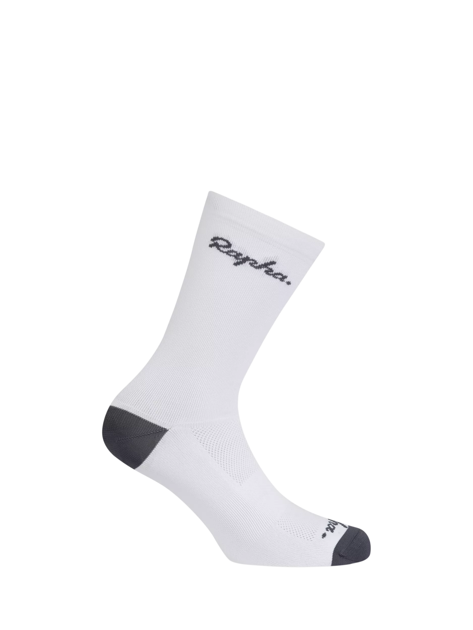 Rapha Logo cycling socks white grey single pair - British product