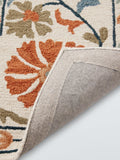 John Lewis Malika Suzani hand tufted pure wool rug - British product