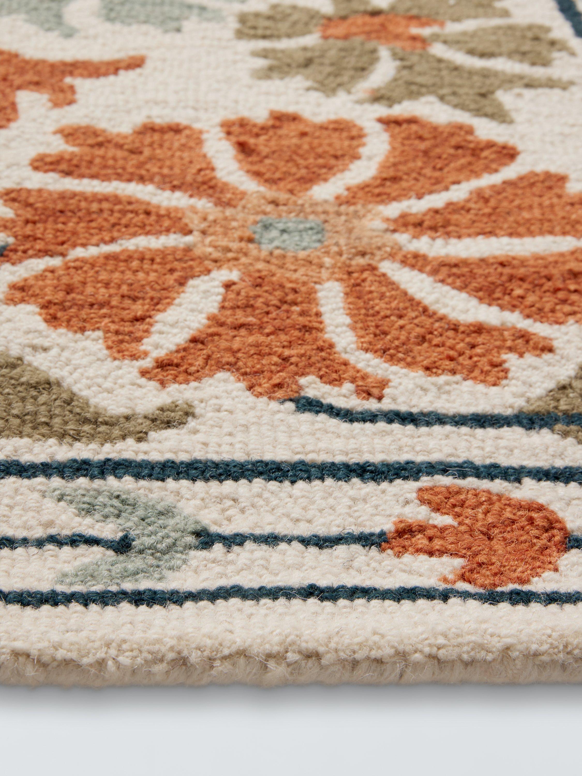John Lewis Malika Suzani hand tufted pure wool rug - British product