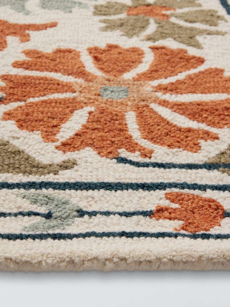 John Lewis Malika Suzani hand tufted pure wool rug - British product