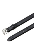 Calvin Klein emblem buckle belt black nickel imported from the UK