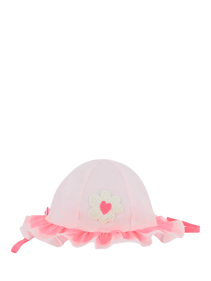 Billieblush baby mesh flounce hat, imported from the UK