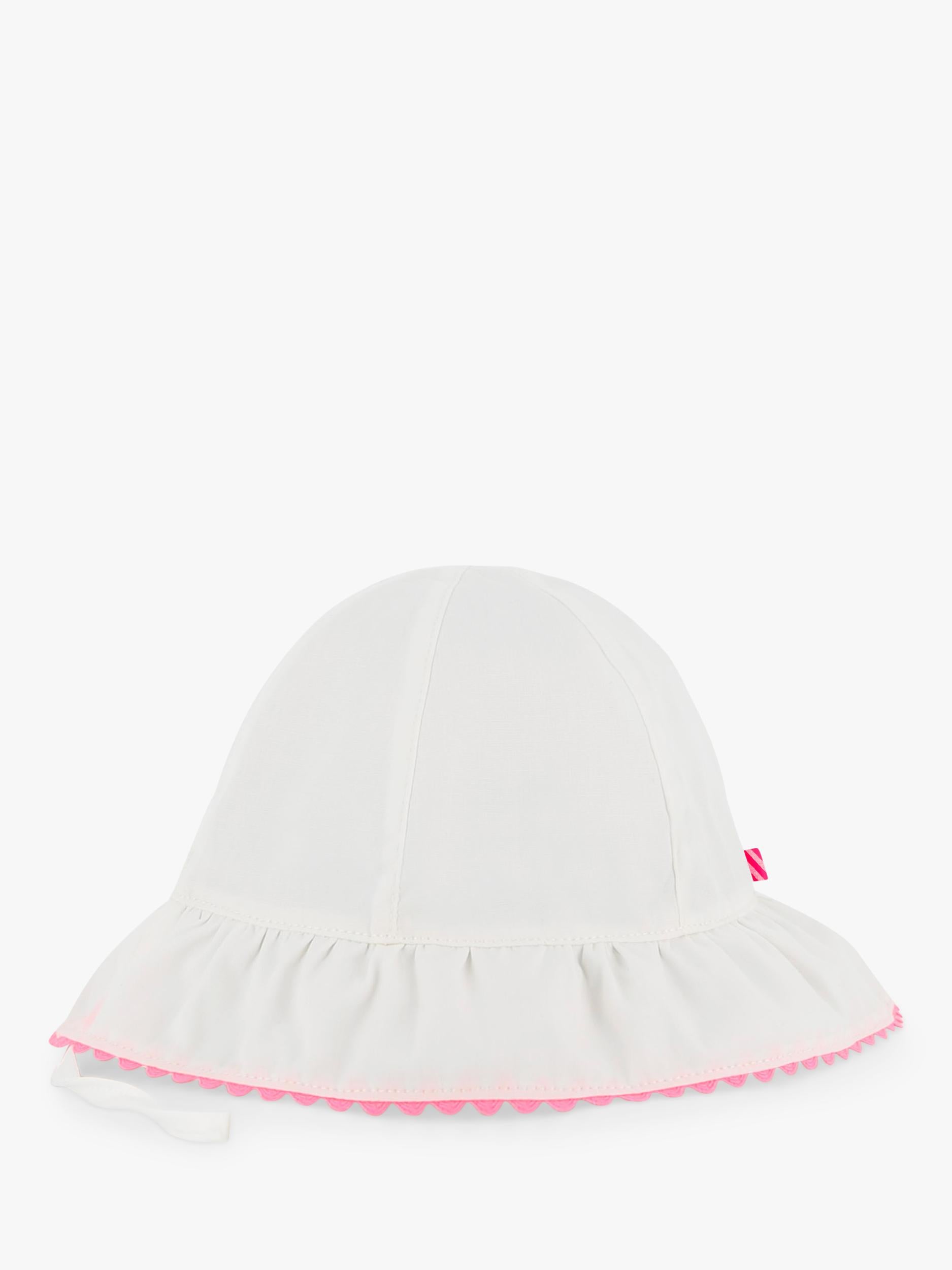 Billieblush baby hat strawberry badge white, UK version
