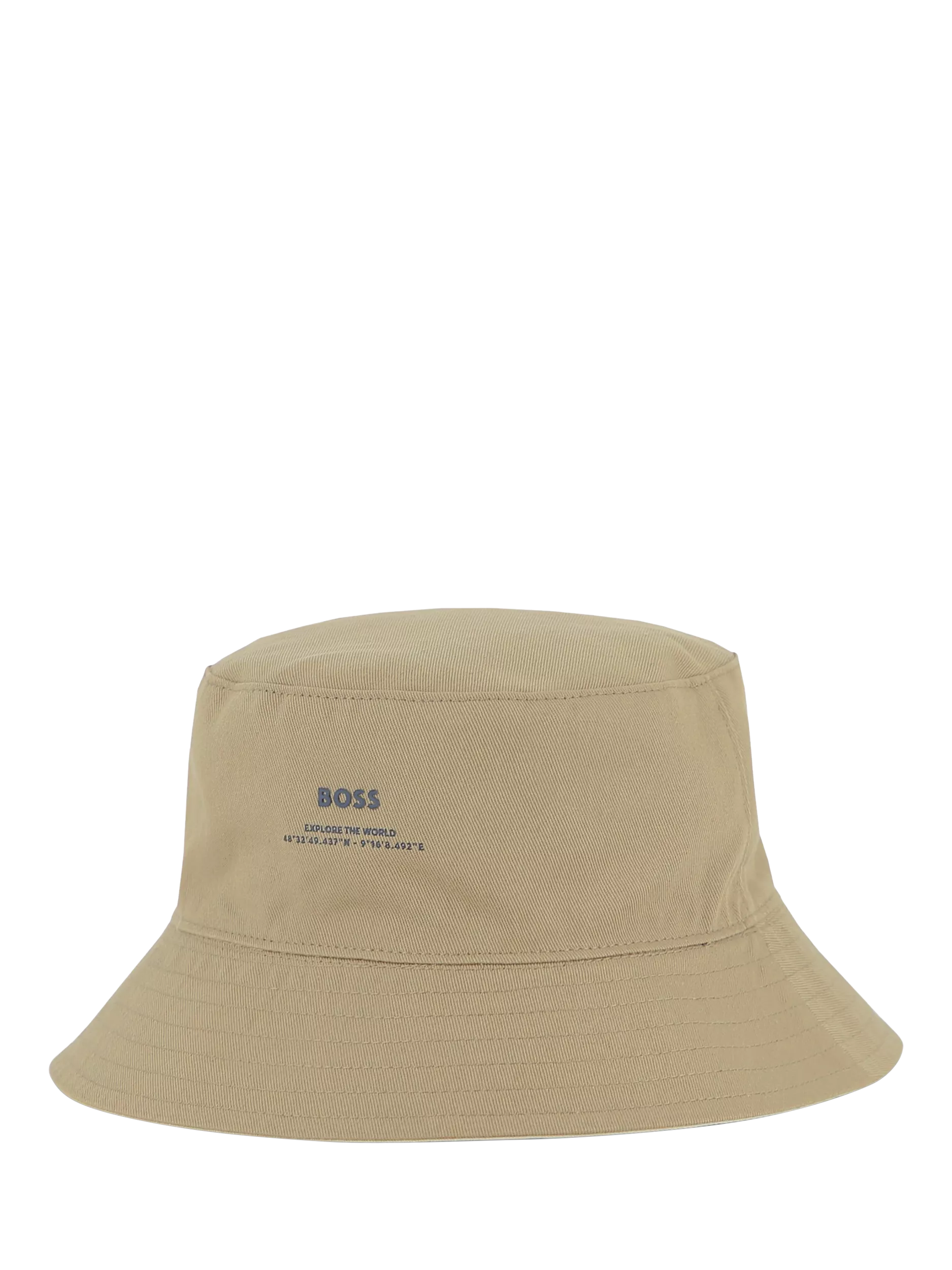 BOSS kids reversible bucket hat stone - British product
