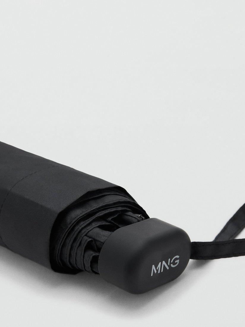 Mango compact travel umbrella black, UK version