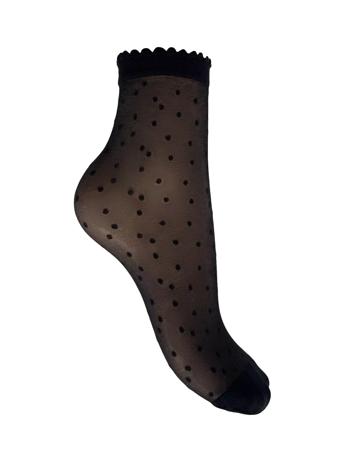 Charnos spotty anklet socks polyamide elastane, imported from the UK