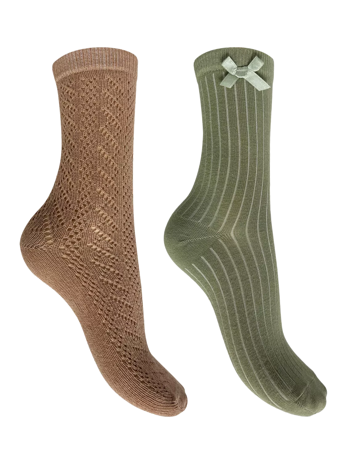 Charnos Pelerine & Rib Ankle Socks Pack of 2