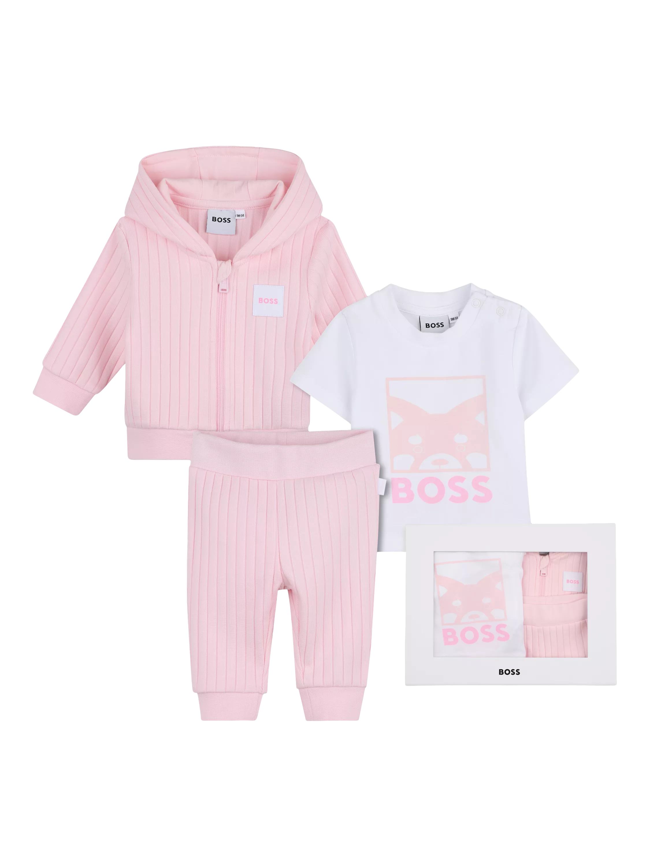 HUGO BOSS baby outfit set Festival Bloom, imported from the UK