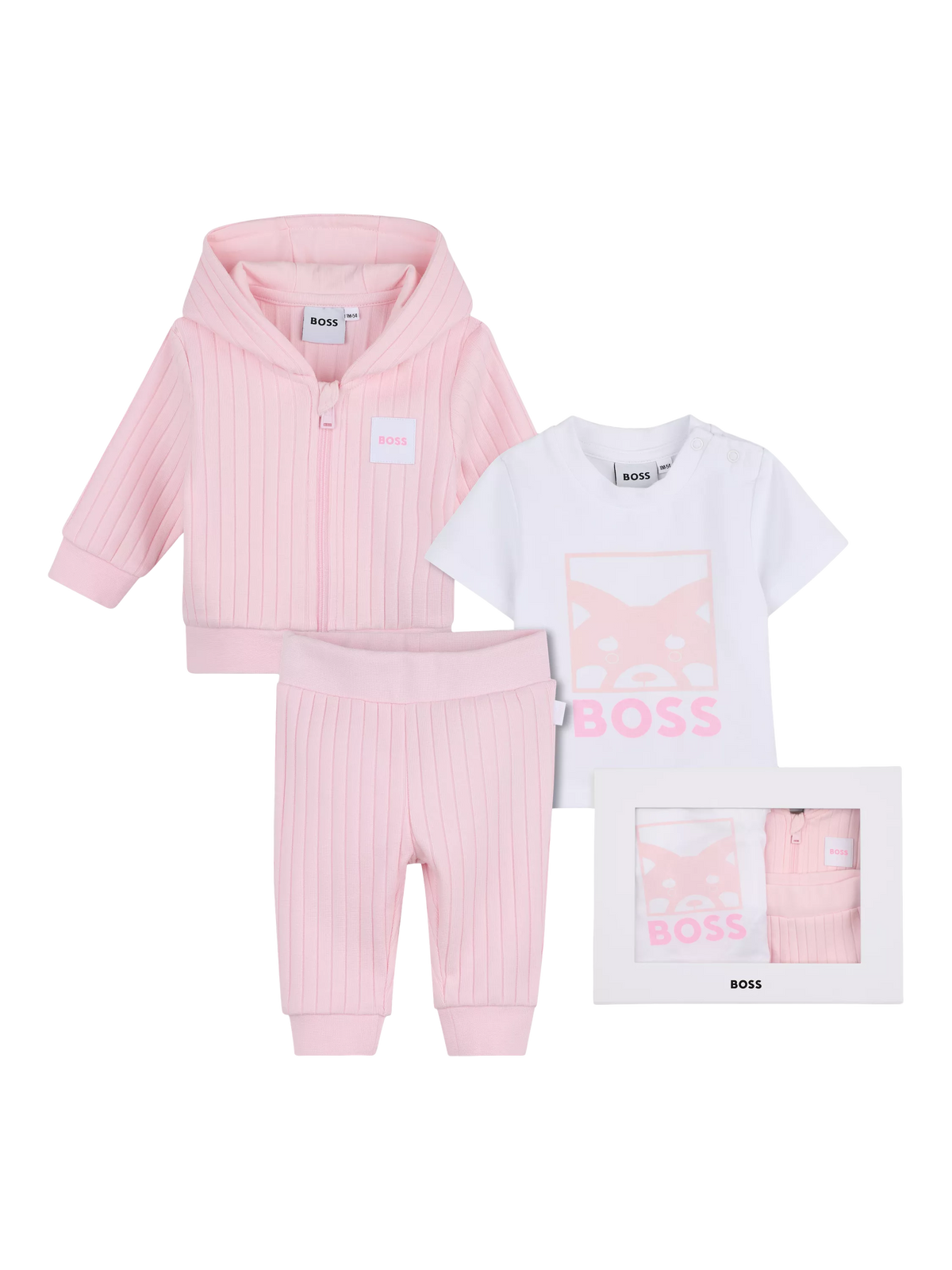 HUGO BOSS baby outfit set Festival Bloom, imported from the UK