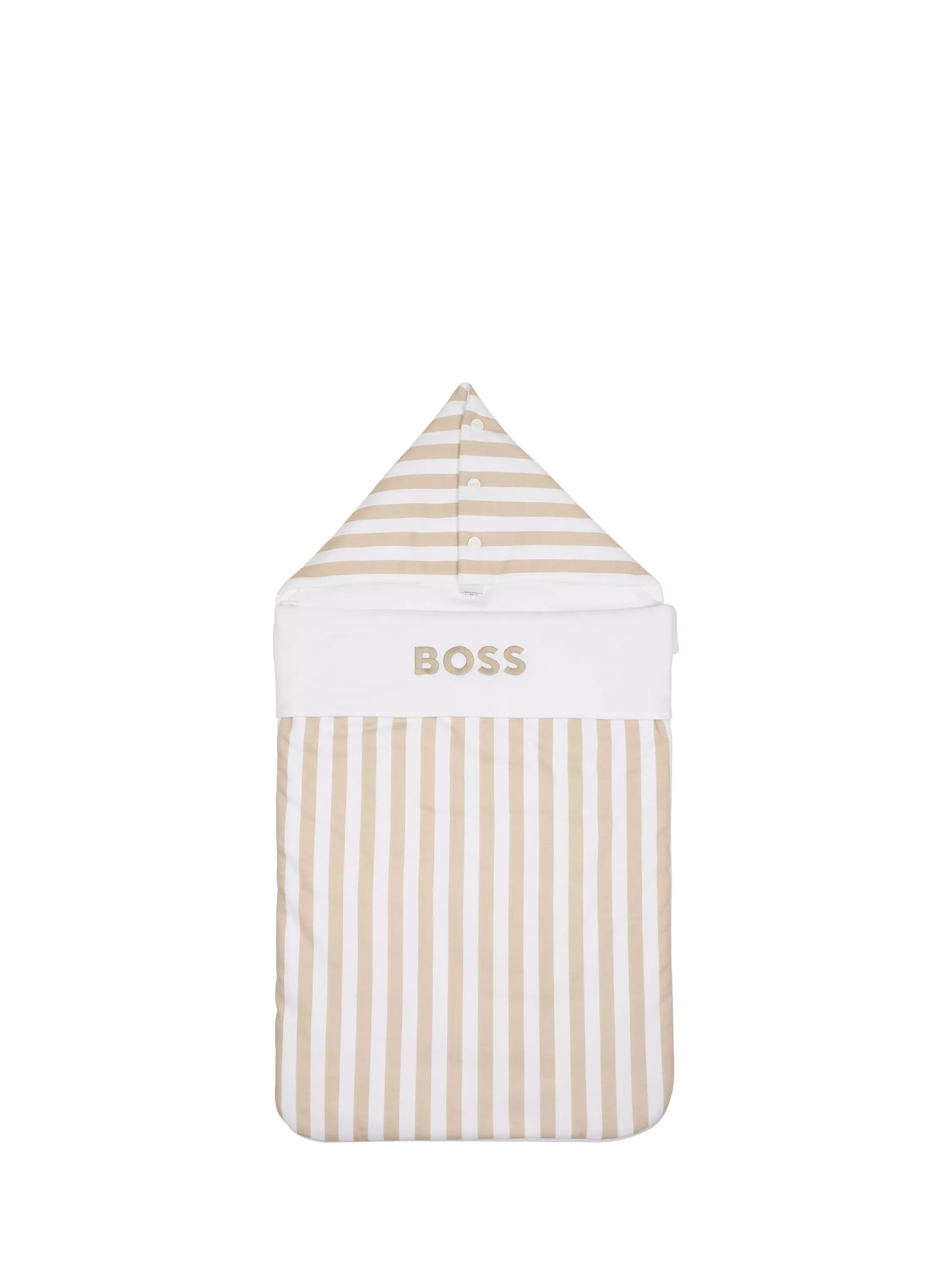 HUGO BOSS Striped Baby Blanket