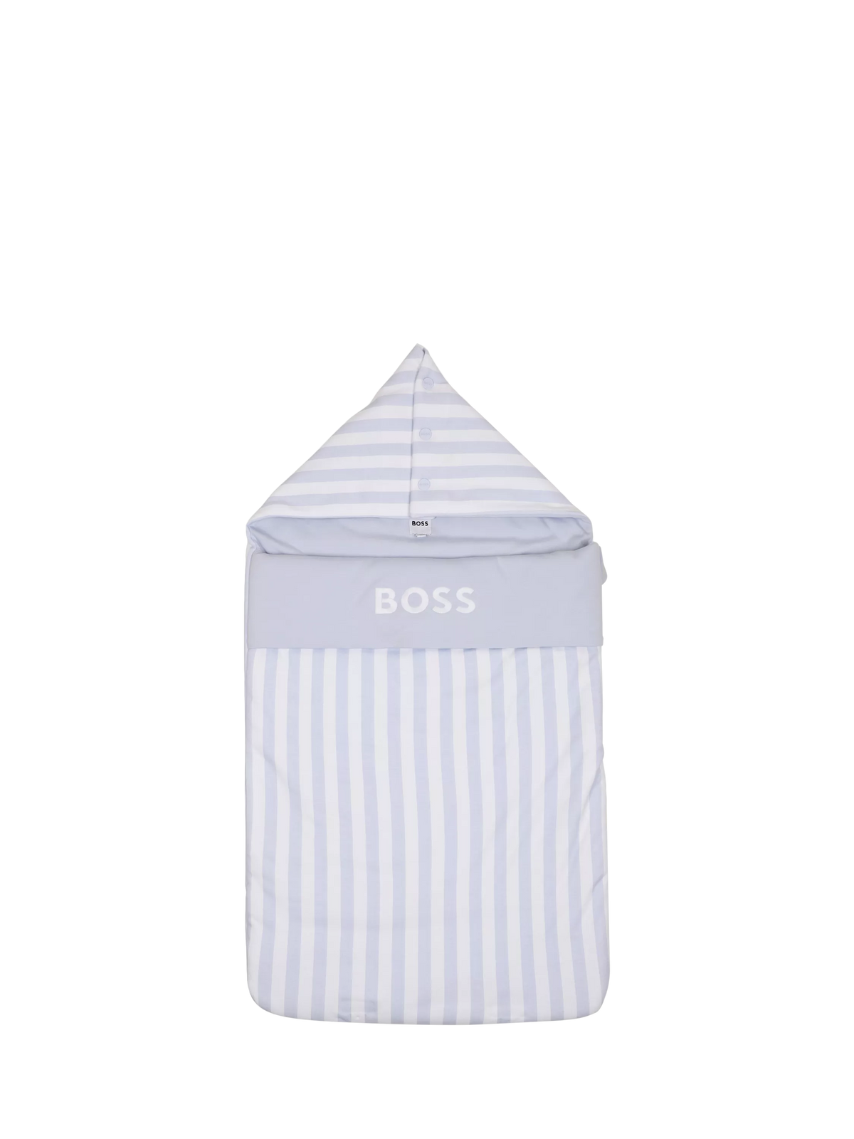 HUGO BOSS striped baby blanket, UK version