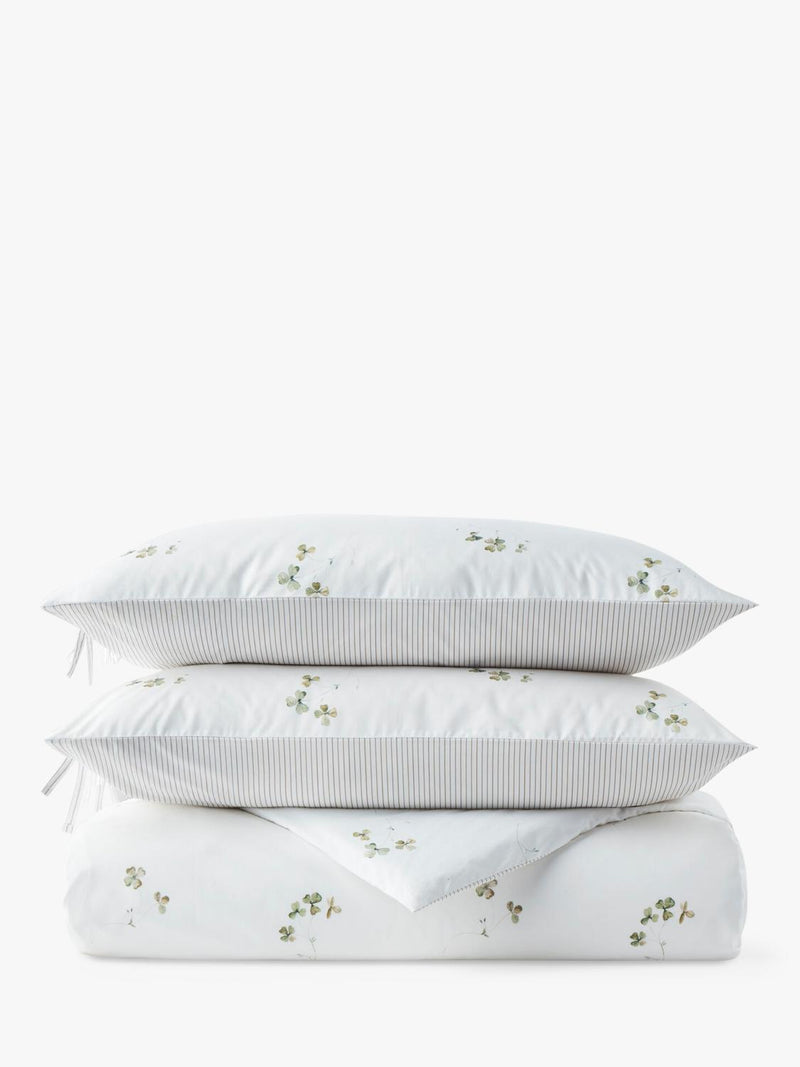 Christy duvet cover set Clover Green double, UK version