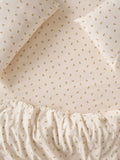 Piglet in Bed Posy Bud Linen Blend Fitted Sheet Super King Size