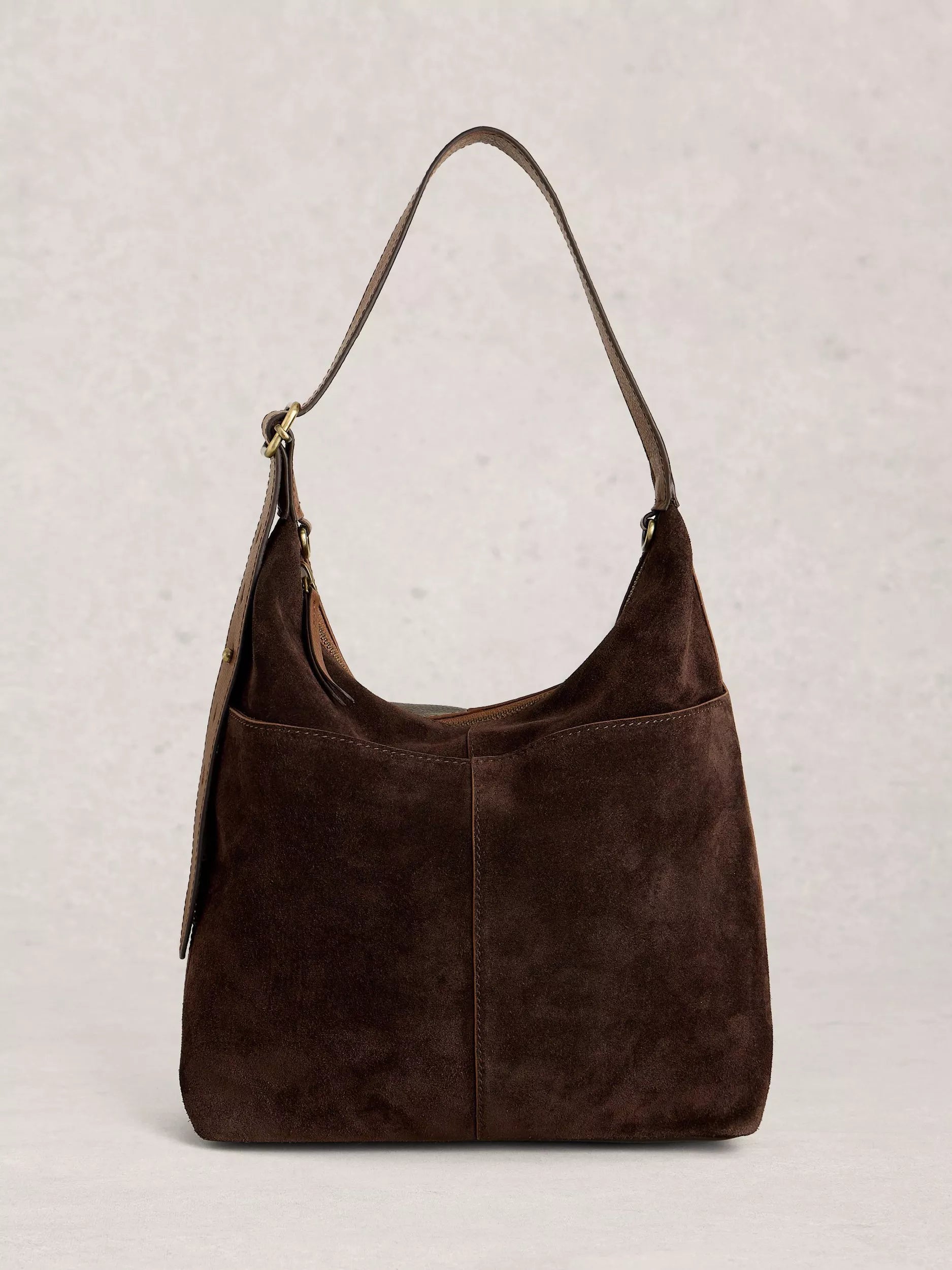 White Stuff Sophia pure leather bag in brown - British product
