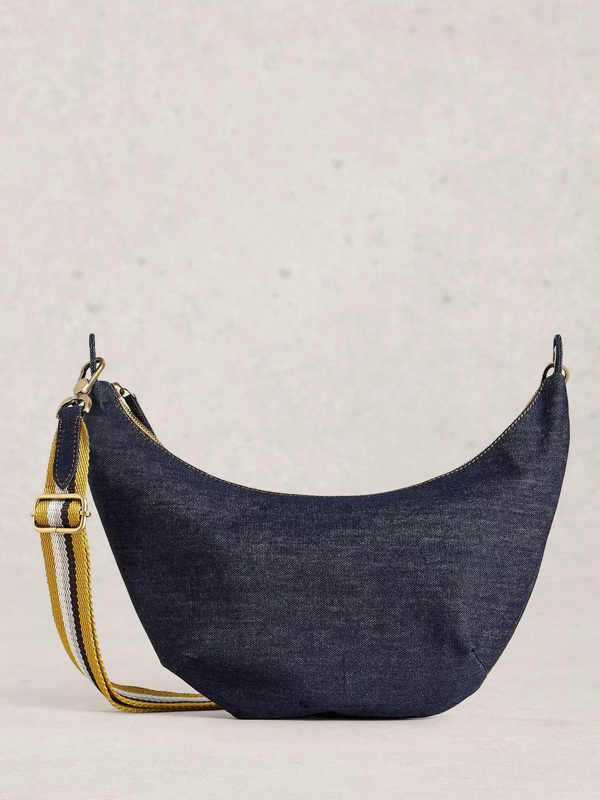 White Stuff Natalie Denim Sling Bag, Navy