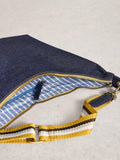 White Stuff navy denim sling bag, UK version