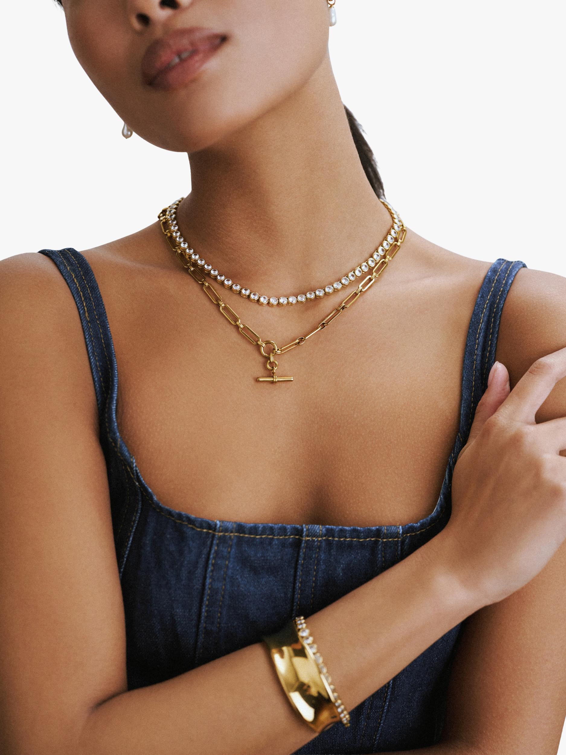 Orelia LUXE Polished Molten Bangle - British product
