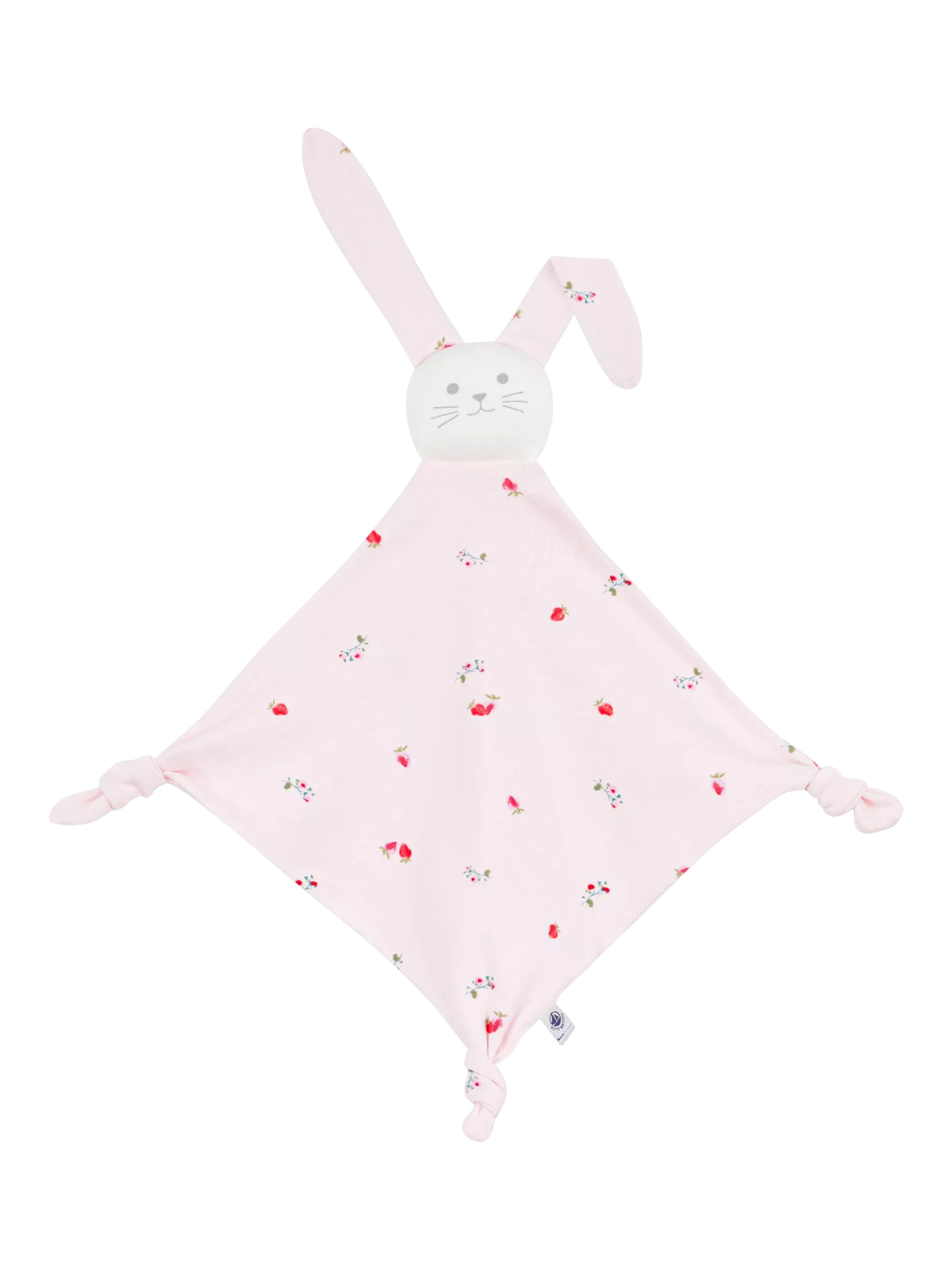 Petit Bateau pink bunny comforter, UK version