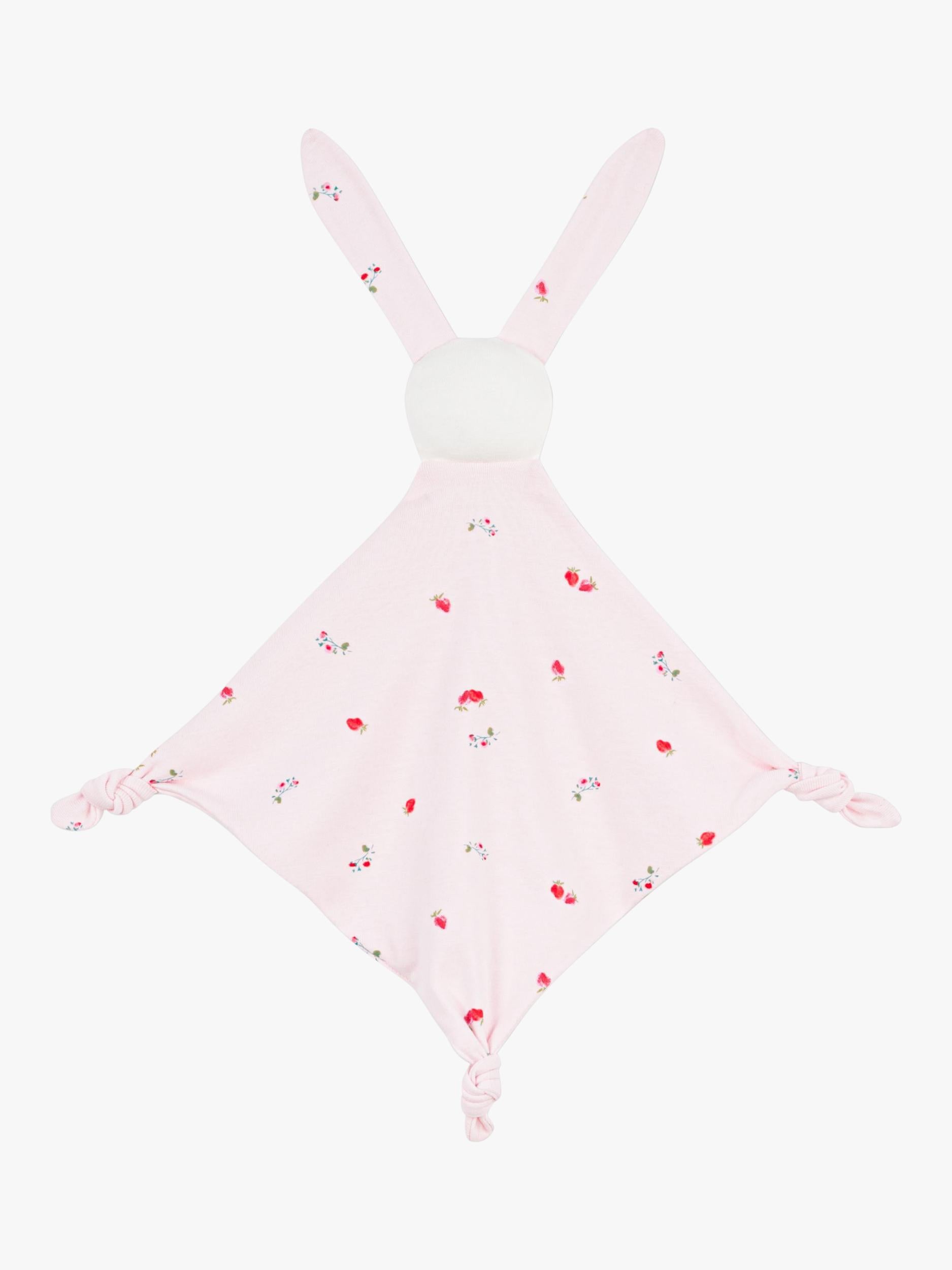 Petit Bateau pink bunny comforter, UK version