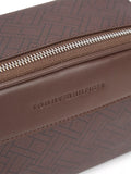 Tommy Hilfiger camera bag coffee bean textured embossed - British product