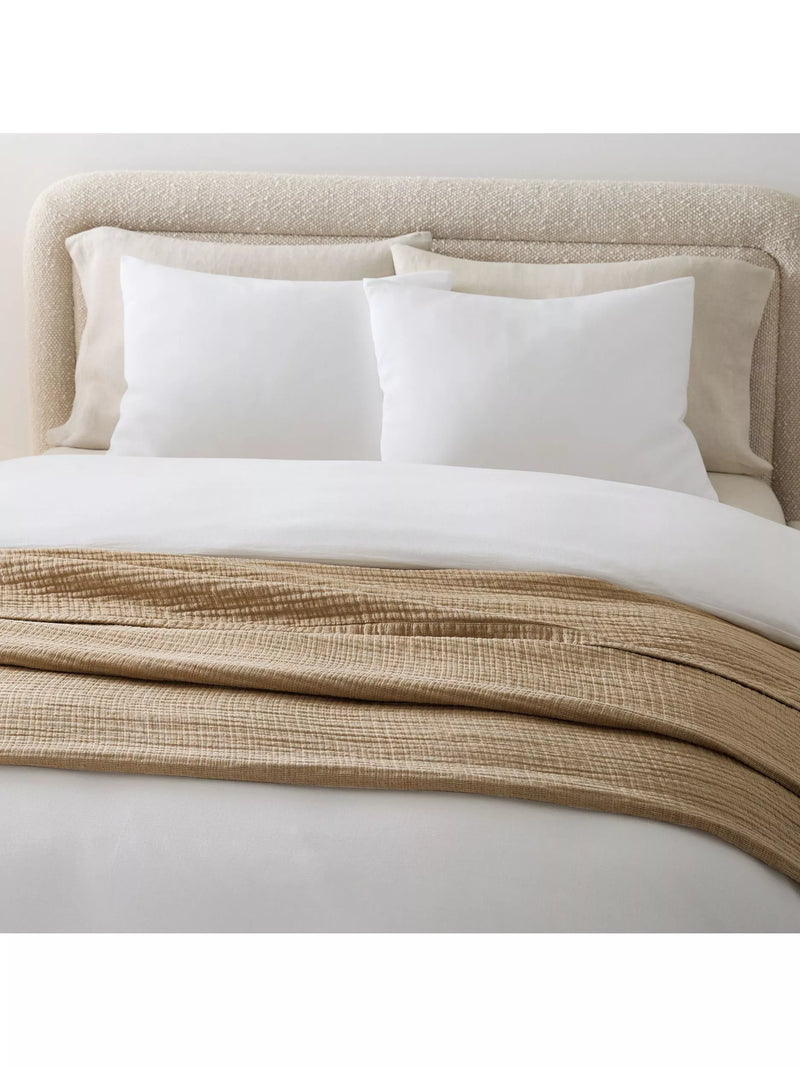 West Elm linen blanket king size 234x224cm - British product