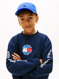 Tommy Hilfiger kids baseball cap bright blue, imported from the UK