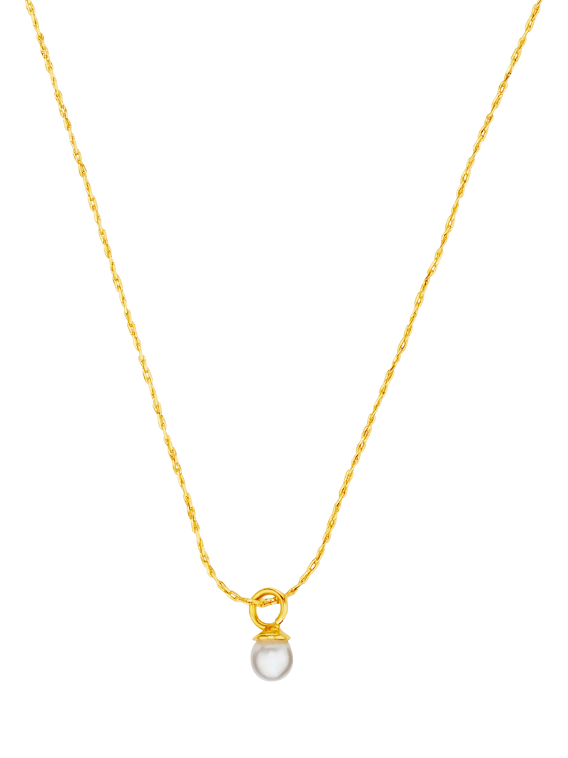 Orelia gold plated pearl collar necklace (British brand)