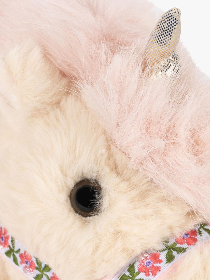 Konges Sløjd unicorn teddy plush 20x13x30cm - British product