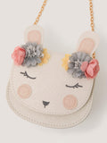 Monsoon kids bunny flower crossbody bag, imported from the UK