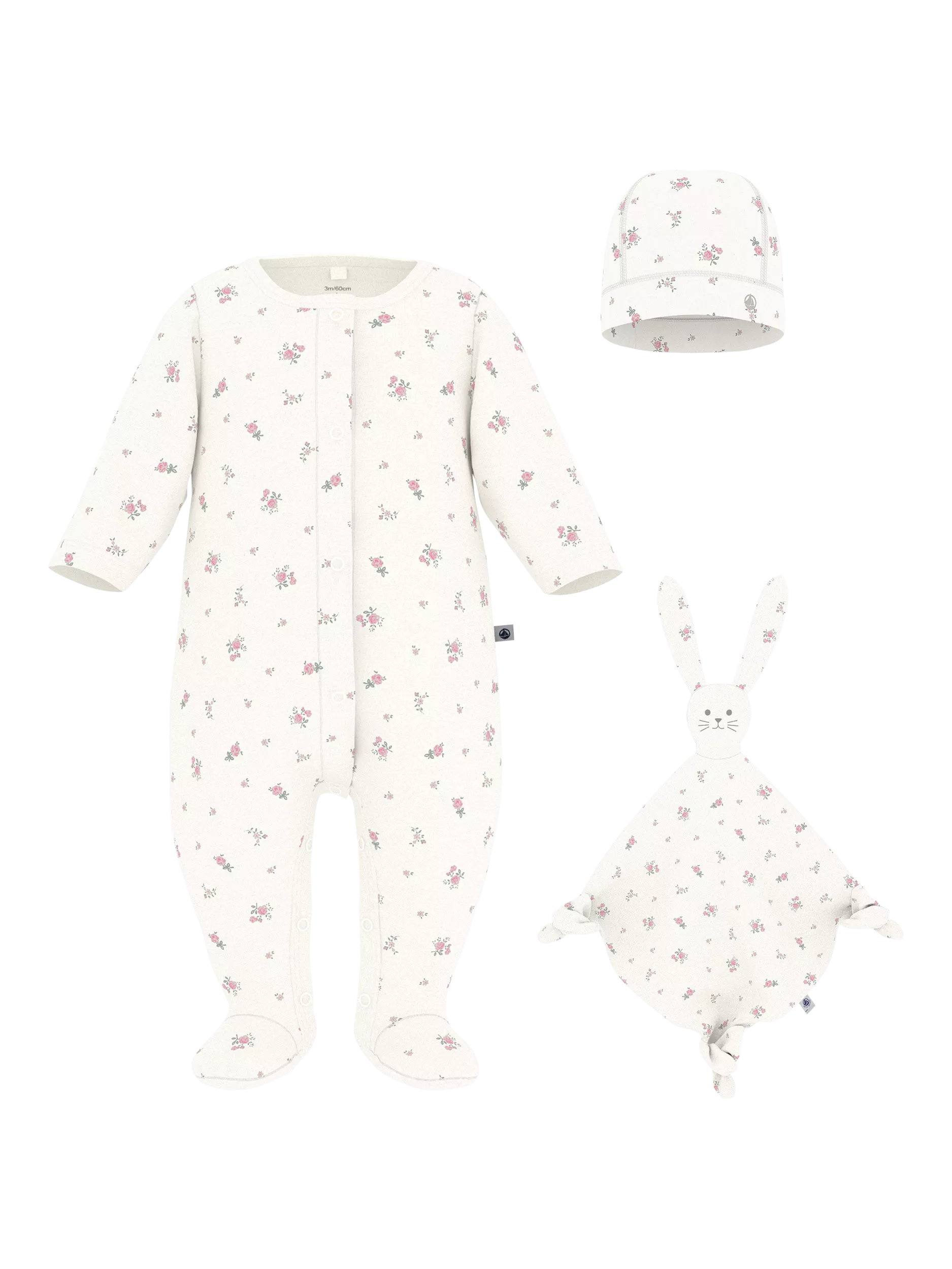 Petit Bateau Baby Newborn Essentials Gift Set, White, 6 months