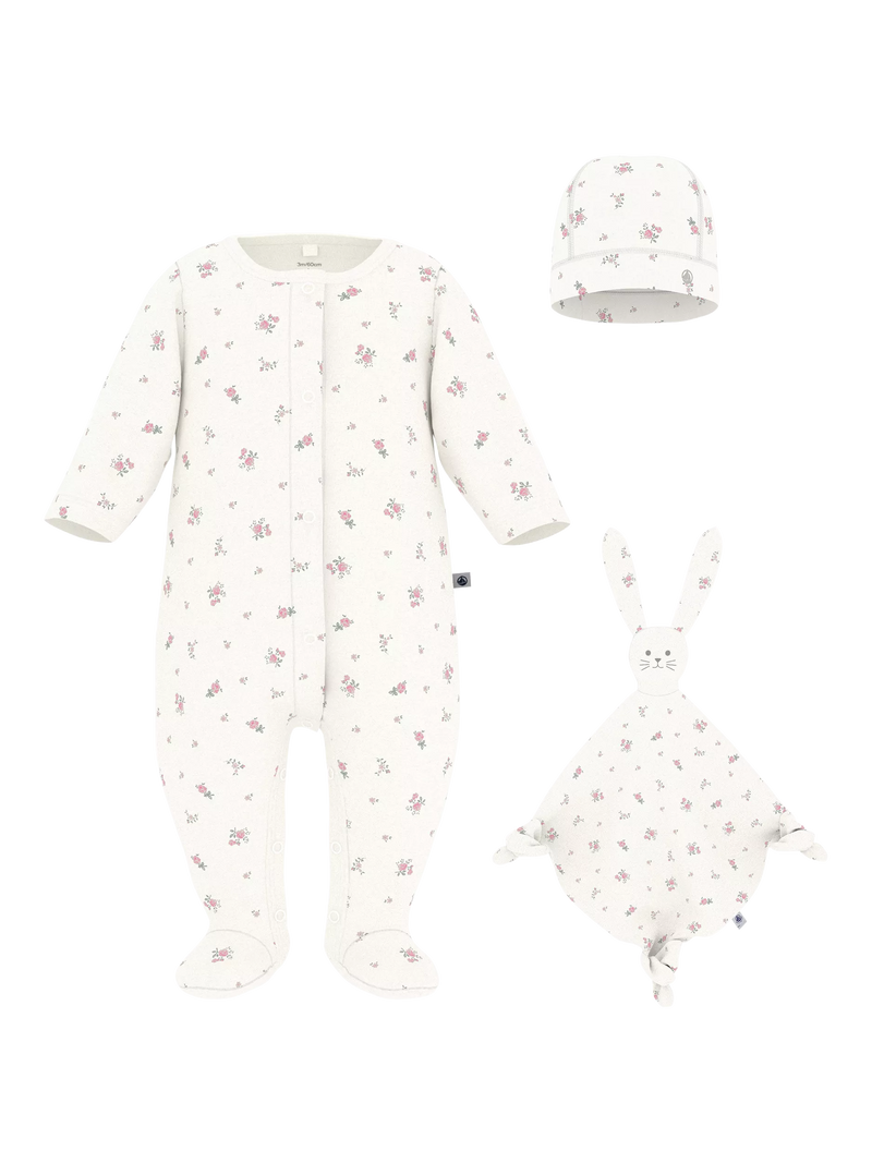 Petit Bateau Baby Newborn Essentials Gift Set, White, 6 months