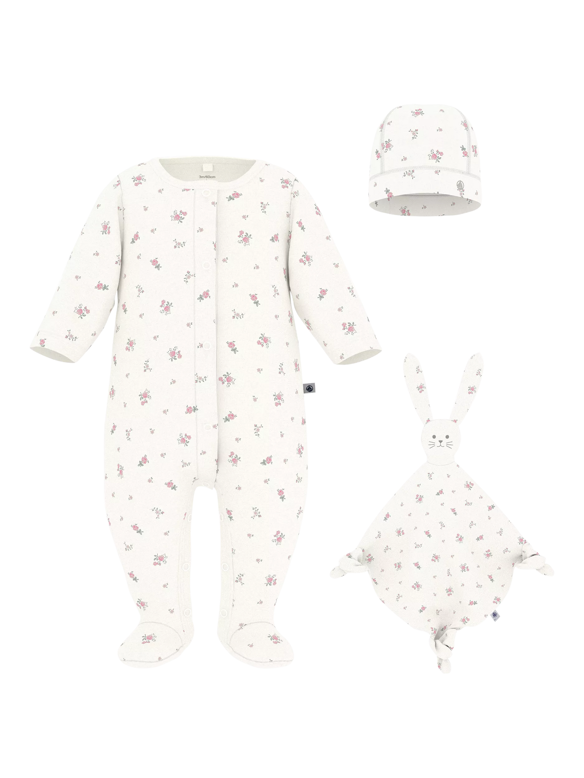 Petit Bateau Baby Newborn Essentials Gift Set, White, 6 months