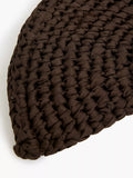 French Connection ribbon crochet clutch bag 18cm width - British product