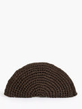 French Connection ribbon crochet clutch bag 18cm width - British product