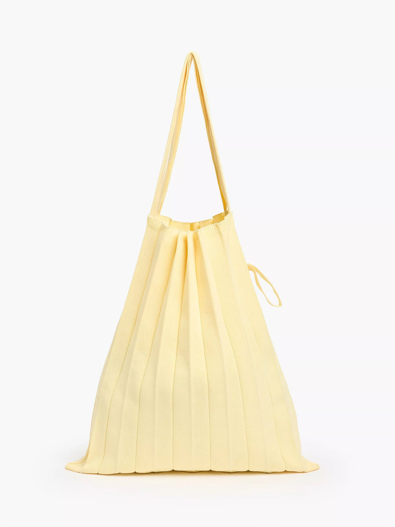 French Connection pleated packable tote bag - British product