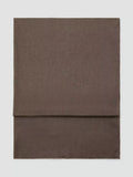 Mango Draped Frayed Trim Scarf, Taupe, One Size