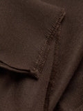 Mango scarf plain frayed trim 90x90cm - British product