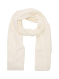 Mango scarf plain frayed trim 90x90cm - British product